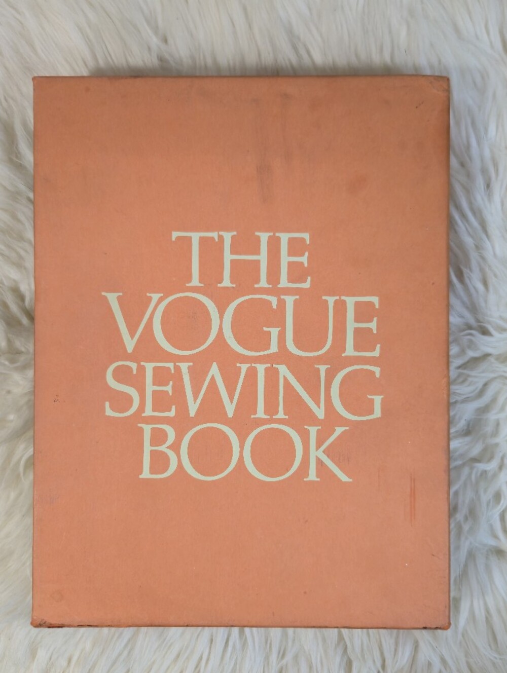 The Vogue Sewing Book 70s First Edition Vintage Hardcover Sewing Reference Guide